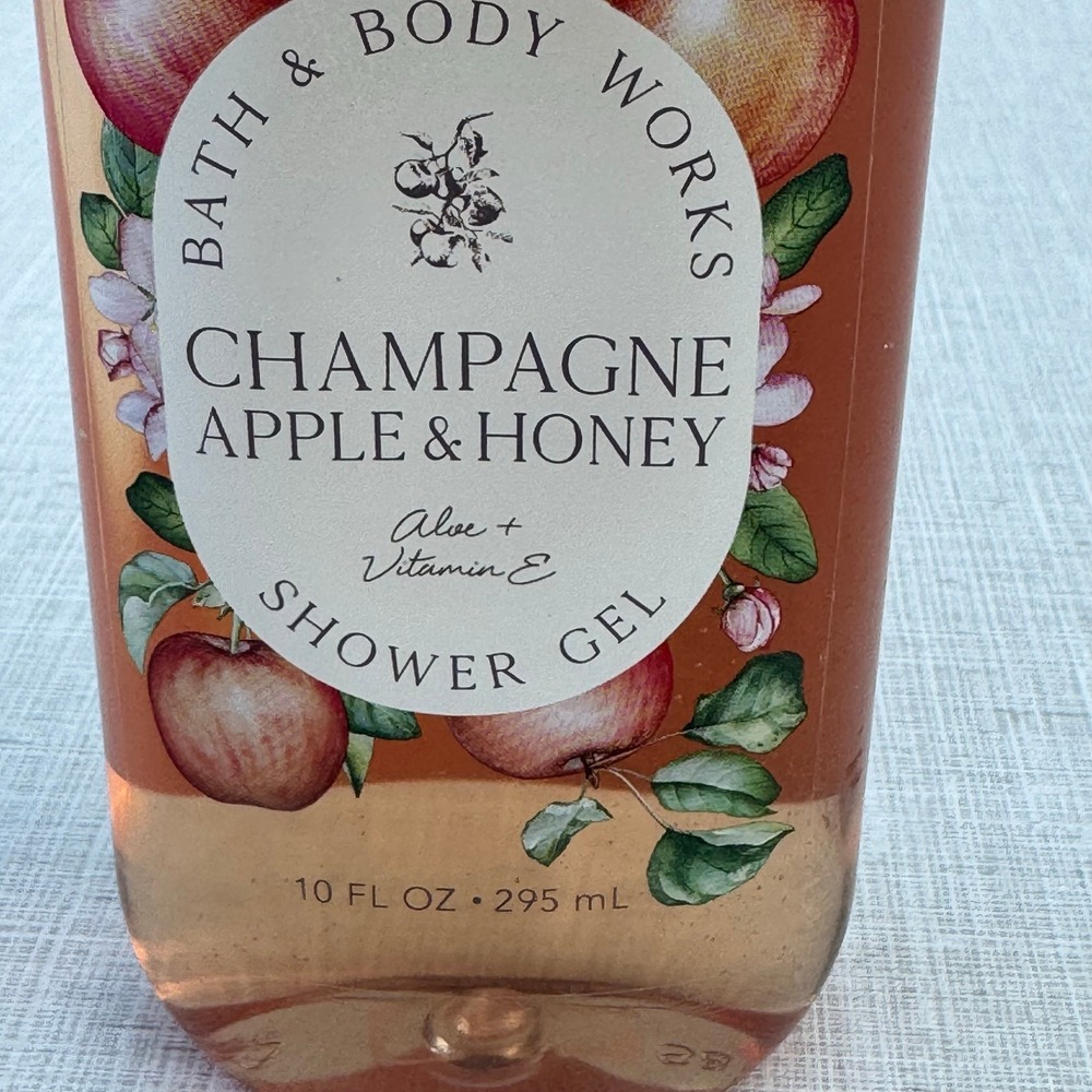 Bath &‎ Body Works Champagne Apple & Honey Shower Gel 10 fl oz